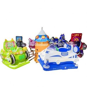 Manège rotatif 6 places en forme de train, équipement de divertissement extérieur pour enfants - Product Image 3