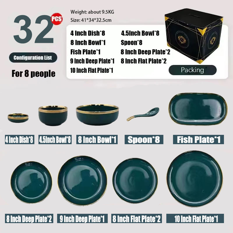 8 personas fijadas (32PCS)