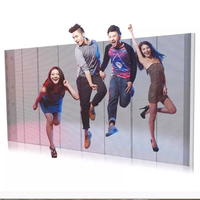 Pantalla LED Semi-Exterior 90% con Adhesivo de Vidrio para Escaparates