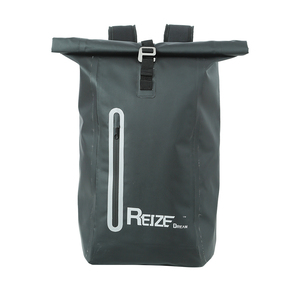 Cadre de vélo sec recyclé de qualité IPX6 500D bâche PVC extérieur noir ouest vélo <span class=keywords><strong>Camping</strong></span> sac fourre-tout étanche sac à dos - Product Image 5