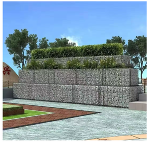 Mạ kẽm bọc PVC trang trí hàng rào lục giác gabion thép hộp crimped kỹ thuật Cắt Uốn đấm dịch vụ dây lưới - Product Image 2