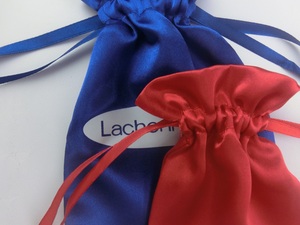 Розовая, розовая, красная, белая атласная лента, полипропиленовая сумка на шнурке, сумка для свадебных украшений, подарочная упаковка и печатная продукция - Product Image 5