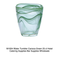 Verre à eau Carioca Vert 25 cl H 9,5 cm Ø 8,8 cm M1934