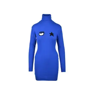 Premium Casual Dress for Women - Italian Brand in Wool Material - Exquisite Elegance for Every Occasion