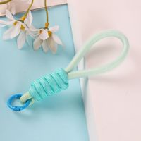 Coloré Tissé Mobile Téléphone Portable Cas Longe Sangle chaînes Charme Pendentif Accessoires poignet Anti Perdu Porte-clés Corde Sac Suspendu