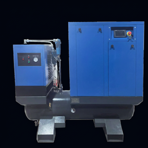 Durable 4 in 1 Rotary Screw <b>Compressor</b> 15KW 380V Stationary Lubricated Air Cooled for <b>Industrial</b> Laser - Product Image 1