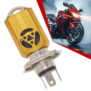 Accesorios para motocicletas, repuestos para motocicletas H4 BA20D P45T 2000LM 35W 6500K, Bombilla de faro LED Plug and Play, luz LED para motocicleta H4 - Product Image 1