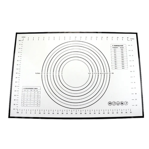 Tapete de Silicona Antiadherente para Repostería, Grado Alimenticio, Grosor de 0.4mm-0.7mm, 40x50cm, Apto para Horno y Lavavajillas, Ecológico - Product Image 2