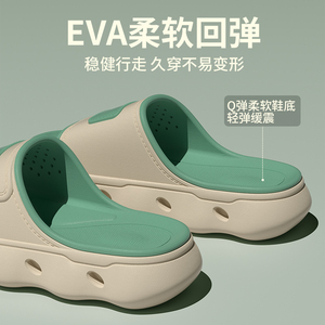 Scarpe da <span class=keywords><strong>uomo</strong></span> con plateau con logo personalizzato anti-scivoloso scarpe da <span class=keywords><strong>uomo</strong></span> scarpe personalizzate da donna sandali da spiaggia estivi da donna - Product Image 3