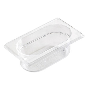 ถาดใส่อาหารโพลีคาร์บอเนต GN 1/9 ขนาด 17.5 × 11 × 10 ซม. ไม่มีฝาปิด, -100/+100 ° C - Product Image 1
