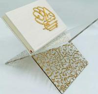 Produits juifs, boîte de rangement et d'exposition pour livres juifs en acrylique transparent personnalisée, série de produits de table de pointe