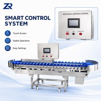 Automatische sorteermachine voor kip, garnalen, oesters en mango's (klein formaat, gewicht, sortering, gradering) voor vis en schaal- en schelpdieren.