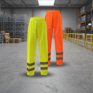 Overol de Seguridad Reflectante Impermeable de Alta Visibilidad Personalizado para Hombre, Nivel A, con Protección Contra Vapores, Impermeable de PE, Venta al Por Mayor - Product Image 3