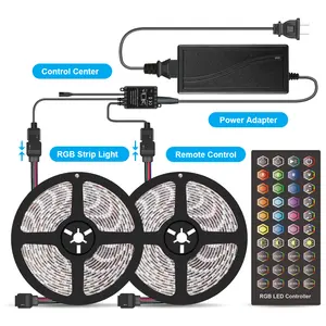 Smart LED Strip Lights RGB Music Sync Remote Control Complete Set 5M 10M 15M 20M 25M 30M 40M