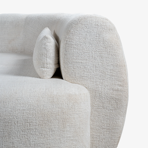 Sofá moderno de lujo de madera maciza de Sheesham para sala de estar, elegante, cómodo, duradero y perfecto para un hogar contemporáneo. - Product Image 5
