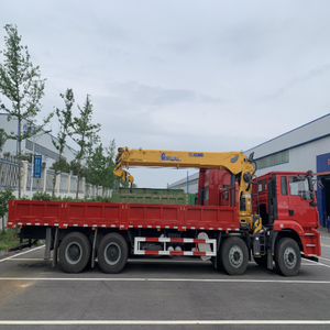 شاحنة سحب صينية من شاكمان بـ 8 عجلات وحمولة 16 طن مع رافعة 8 أطنان للبيع بسعر مخفض - Product Image 3