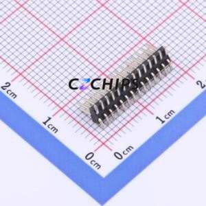 PZ127-2-14-S Pin Header SMD,P=1.27mm Connector ( Pin Structure: 2x14P )( Pitch: 1.27mm )( Row Spacing: 1.27mm ) - Product Image 2