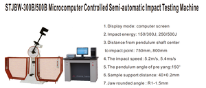 Máy vi tính điều khiển bán tự động thử nghiệm tác động máy cho kim loại - Product Image 2