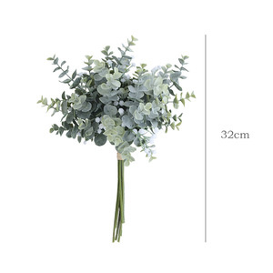 Flores Artificiales de Eucalipto Ruilisi con Paniculata, Arreglo Decorativo para el Hogar de Estilo Nórdico - Product Image 5