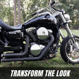 Tubo de <span class=keywords><strong>escape</strong></span> <span class=keywords><strong>para</strong></span> motocicleta, alta temperatura, resistente a la corrosión, aislamiento ignífugo, envoltura <span class=keywords><strong>aislante</strong></span> de <span class=keywords><strong>escape</strong></span> <span class=keywords><strong>para</strong></span> motocicleta - Product Image 5