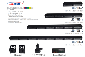 <span class=keywords><strong>10</strong></span> pulgadas lineal flash led estroboscópicas emergencia dash visor Barra de luces para la policía. - Product Image 4