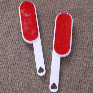 Cepillo estático Cepillos de limpieza de pieles Eliminador de pelusas de pelo de mascotas Dispositivo reutilizable Cepillo de polvo Limpiadores de polvo electrostáticos - Product Image 4
