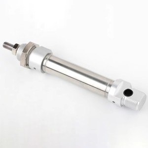 Cilindro Neumático de Doble Acción de Acero Inoxidable Serie <span class=keywords><strong>DSN</strong></span> ISO6432, Diámetro de 12 a 40 mm - Product Image 5