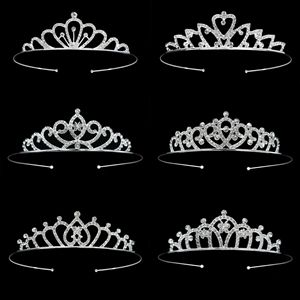 Fille coréenne princesse fête diadème mère fille couronne bandeau cristaux enfants alliage couronne cheveux peigne fêtes spécial - Product Image 4