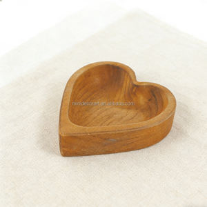 Portacandele Decorativo in Legno Fatto a Mano a Forma di <span class=keywords><strong>Cuore</strong></span> per San Valentino, Decorazione per Casa, Tavolino e Ingresso - Design Personalizzato - Product Image 4