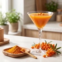 Fairir 100% natuurlijk gevriesdroogd duindoorn fruitpoeder OEM ODM groothandel productie