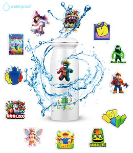 60 pegatinas de <span class=keywords><strong>Roblox</strong></span> para <span class=keywords><strong>juegos</strong></span> populares transfronterizos, grafitis, juguetes personalizados, pegatinas impermeables al por mayor - Product Image 6