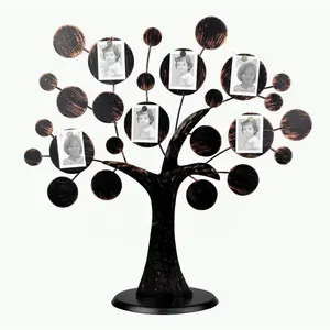 עץ משפחה של חיים מתכת מסגרות תמונה עם מגנט