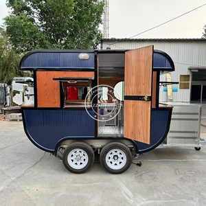 Carritos de Comida de Algodón de Azúcar 2025 en Venta, Remolque de Comida Rápida para Hot Dogs, Camión de Pizza Totalmente Equipado - Product Image 1