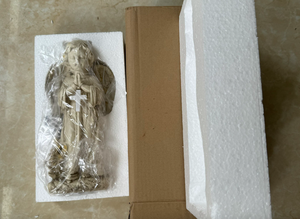 Nuevo Sun Angel <span class=keywords><strong>Cementerio</strong></span> Decoración Monumento Patio Césped Jardín Decoración Resina Oración Adornos - Product Image 6