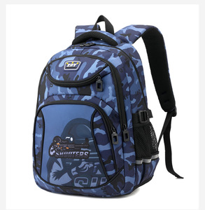 New Fashion Trend <b>Backpack</b> Boys and Girls Large Splash-proof Middle <b>School</b> Student Schoolbag Leisure Outdoor Travel <b>Backpack</b> - Product Image 2