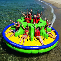 Bateau Gonflable Remorquable Octopus Disco UFO Rotatif pour Sports Nautiques - Vente Directe Usine