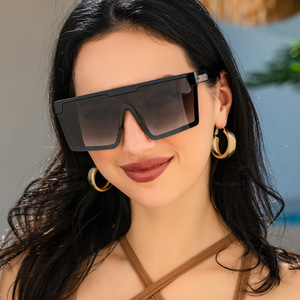 Lunettes de soleil carrées surdimensionnées Lmamba Fashion pour femmes, lunettes de soleil personnalisées de marque, lunettes de soleil tendance 2022 - Product Image 1