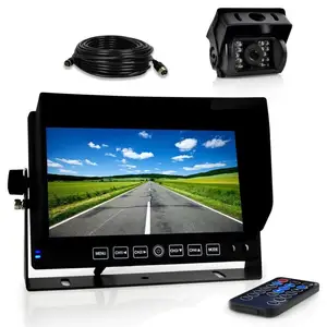 Mobiele DVR draagbare Full HD 800x480 7 Inch Auto LCD Monitor voor Camera