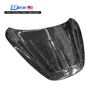 Tapa delantera de fibra de carbono seca estilo MSY para capó de McLaren 720S - Product Image 1