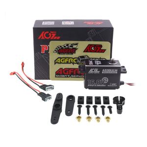 AGFRC A53BULW 4S Servo numérique brushless haute tension 34KG 0.08Sec ultra-rapide en métal à profil bas IP67 <span class=keywords><strong>WP</strong></span> 25T pour Crawler/Buggy 1/10 - Product Image 2