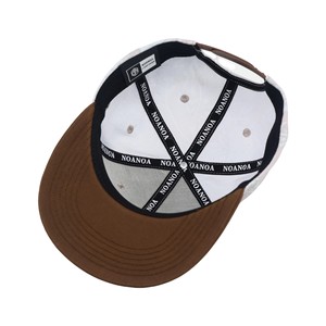 Casquette Snapback Tcap Chine à 6 panneaux, visière plate, imprimée, personnalisée, structurée avec chaîne - Product Image 5