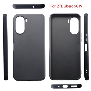 Tùy chỉnh Matte đen vỏ mềm Cover quay lại <span class=keywords><strong>TPU</strong></span> trong suốt rõ ràng điện thoại di động Trường hợp bìa cho ZTE libero 5g III IV - Product Image 6