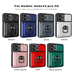 Lichicase 2 in1 étui robuste multi-protection pour Xiaomi Poco X5 Pro 5G porte-carte portefeuille couverture arrière - Product Image 6