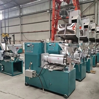 Machine automatique commerciale de presse d'huile de pressage à froid et à chaud pour des huiles végétales de colza d'arachide capacité de 40-80 kg/h
