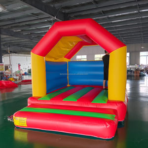Lớp thương mại di động nhà bị trả lại lâu đài bơm hơi với vật liệu PVC ngoài trời bên sân sau chanh nảy LM-009 - Product Image 6