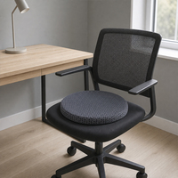 Coussin de chaise de bureau lavable Skylee à haute résilience et soutien élevé, soulagement de la sciatique, soutien du coccyx, coussin en polymère Poe Air Nest