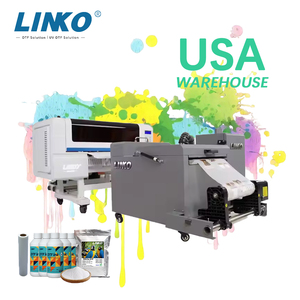 Nhiều Màu A3 300Mm Tự Động DTF Máy In Kép I1600 Đầu Kỹ Thuật Số Truyền Nhiệt Cho Áo Thun Tạp Dề Túi Gối In Ấn Máy - Product Image 1