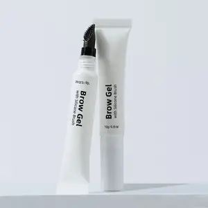 Marque privée <span class=keywords><strong>Maquillage</strong></span> Gel Stylo Vegan Sourcils Styling Étanche Liquide Gel Clair <span class=keywords><strong>Fixateur</strong></span> De Sourcils avec Brosse - Product Image 1