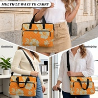 Sac d'ordinateur matelassé universel brodé Hawaiiifashion de 14 à 16 pouces pour les trajets professionnels, moderne, disponible sur demande