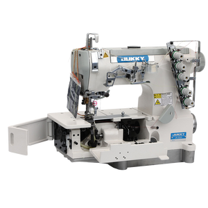 Máquina de Coser Industrial Doméstica de Alta Velocidad JUKKY JK500A de 3 Agujas <span class=keywords><strong>y</strong></span> 5 Hilos con Cuerpo de Máquina de Base Plana - Product Image 2